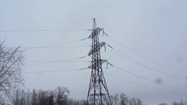 Пляска проводов ЛЭП