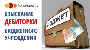 Взыскание дебиторской задолженности с бюджетного учреждения.