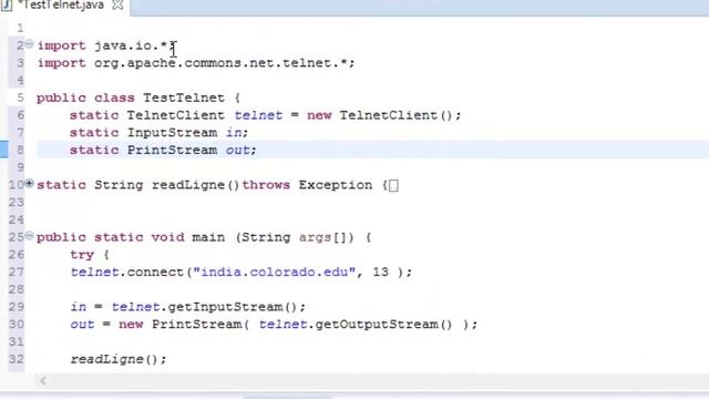 Introduction à Telnet via Java смотреть онлайн