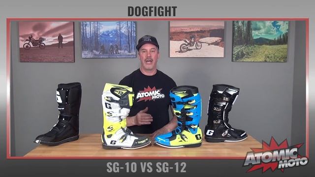 DOGFIGHT - Gaerne SG-10 Gaerne SG-12 Comparison смотреть онлайн