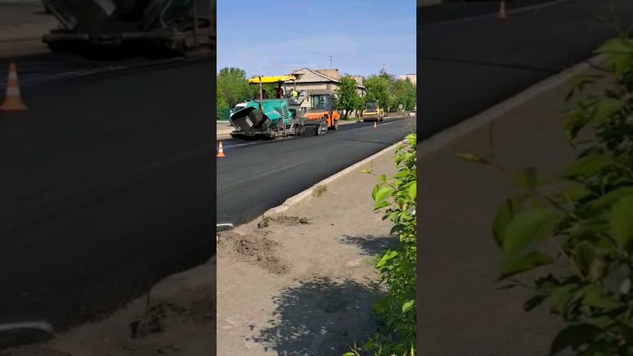 благоустройство Карасук #благоустройство #карасук #укладкаасфальта