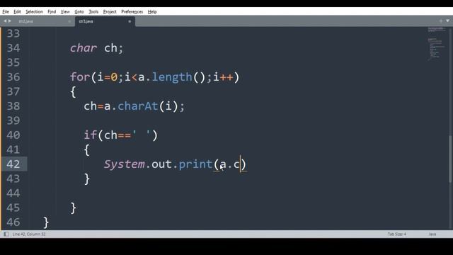 Print the first characters of each word||STRING HANDLING