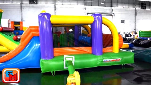 Батут "Попрыгунчик", 6x3x2 м смотреть онлайн