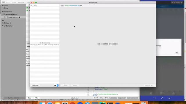 API debugging and overwriting API response using Proxyman in android смотреть онлайн