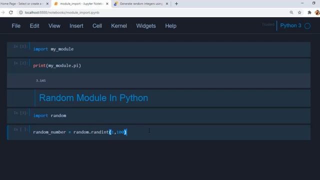 Random Module in Python | Python with Data Science #7