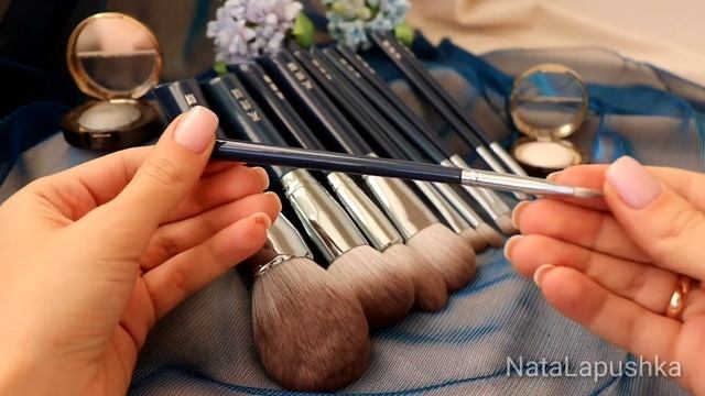 Набор из 11-ти кисточек для макияжа синтетического волоса с AliExpress смотреть онлайн