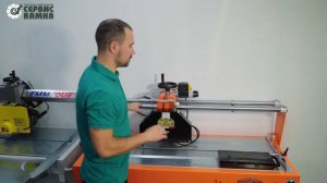 Обзор: камнерезный станок MANTA ED 120 - производство Nuova Mondial Mec (Италия)