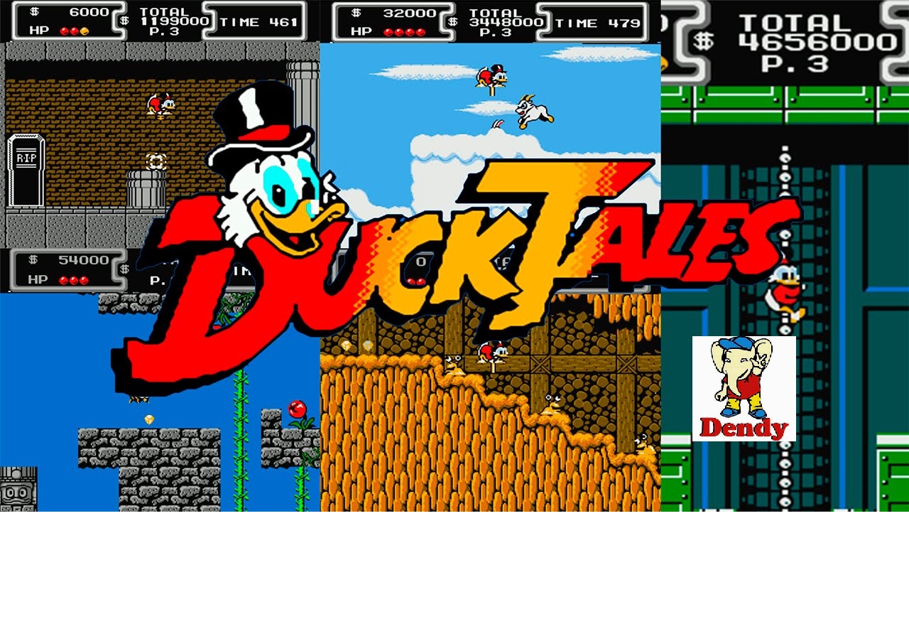 DuckTales (Утиные истории) dendy - прохождение. Увлекательная игра из 90-х по крутому мультсериалу.