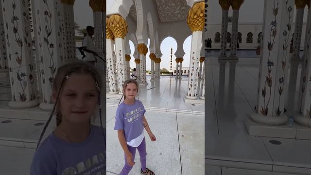 Мечеть шейха Зайда в Абу-Даби #абудаби #мечетьшейхазайда #путешествия #оаэ смотреть онлайн
