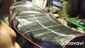 Полное восстановление сидения ИЖ с поролоном от мото Днепр,Часть 2 финалочка