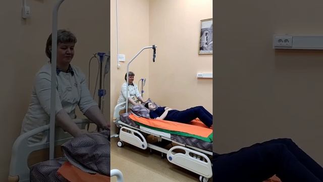 Скользящие простыни Ладушка. Один из способов использования.