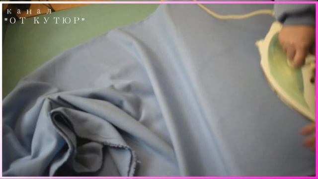 КАК СДЕЛАТЬ ВТО ТКАНИ . ШЬЕМ ПАЛЬТО. смотреть онлайн