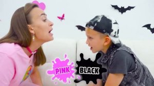 Chris rides on toy police car - Kids stories about good behavior and rules