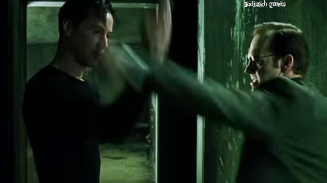 Матрица (1999)//Нео уворачивается от пуль смотреть онлайн