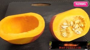 Как Почистить Тыкву От Жесткой Кожуры | Как Нарезать | Как Очистить Тыкву От Жесткой Кожуры #3.4