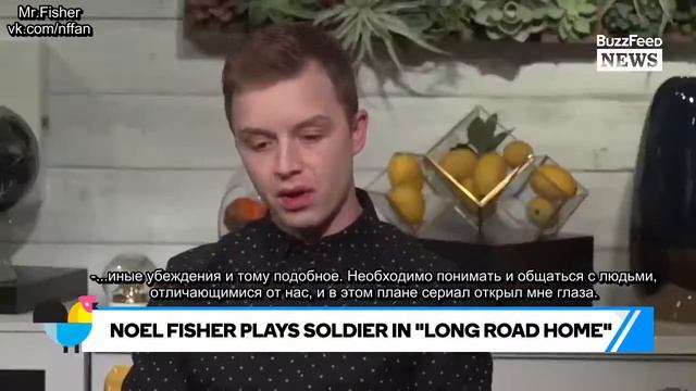 Ноэль Фишер для BuzzFeedNews rus sub