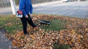 ЗАЧИЩЕТКА "КРАСНАЯ ЗВЕЗДА" SA100 на Стриже SG230 прочесывает травку на придорожном