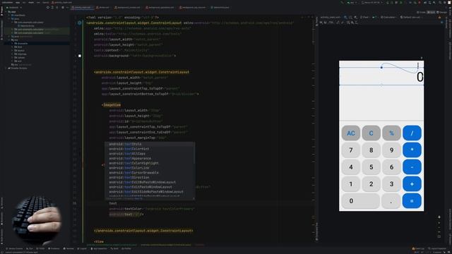 ASMR Programming | Calculator Application | No Talking