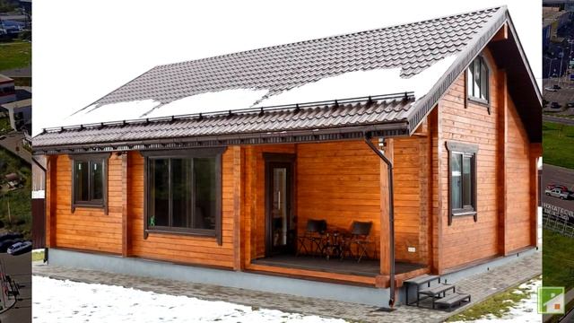 Красивые и экологичные дома из профилированного бруса: проекты и цены