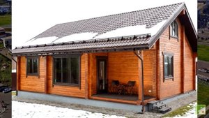 Красивые и экологичные дома из профилированного бруса: проекты и цены