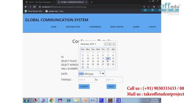 Global communication || Java Mini Projects || CSE Minor Projects