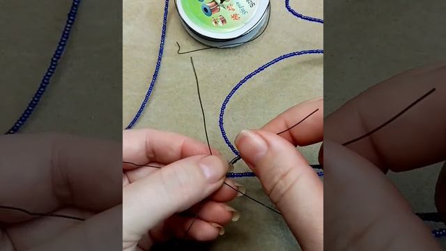 Вьюнок. Плетение по кругу