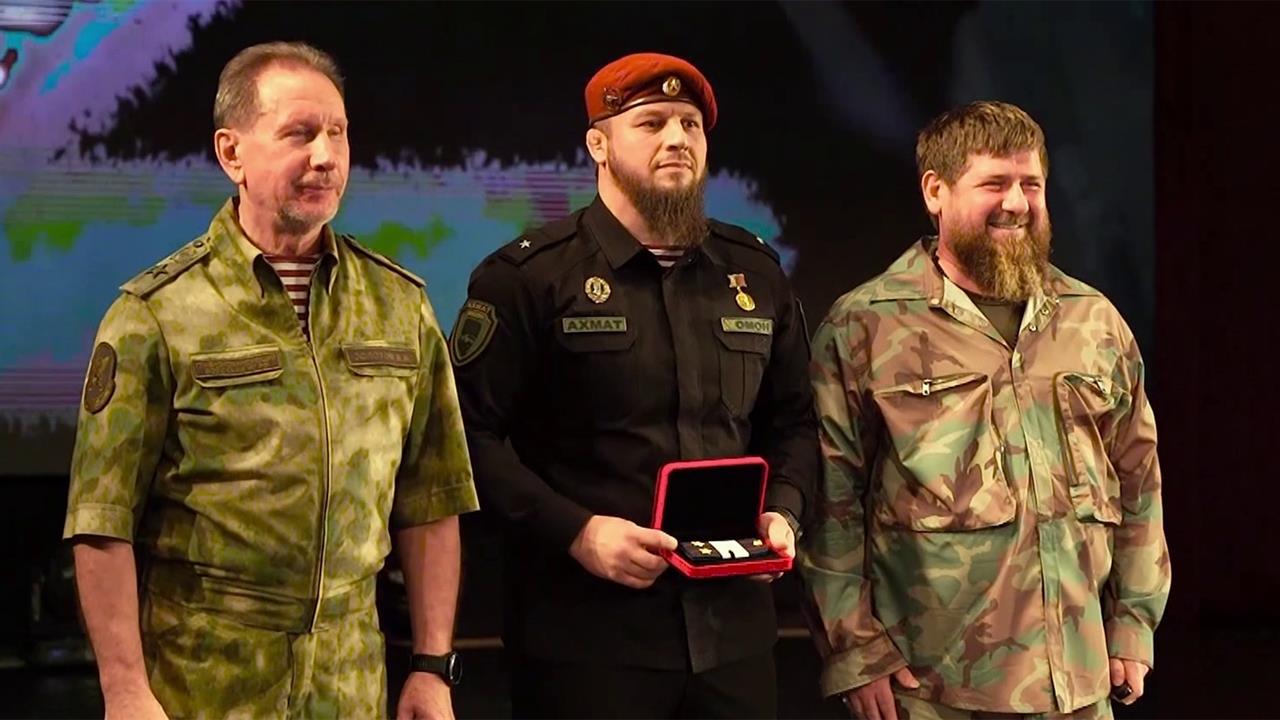 Боевые задачи в ходе спецоперации выполняют бойцы Росгвардии из Чеченской республики