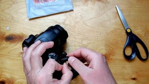 Распаковка кистевого ремня (на запястье) для фотоаппарата с Aliexpress