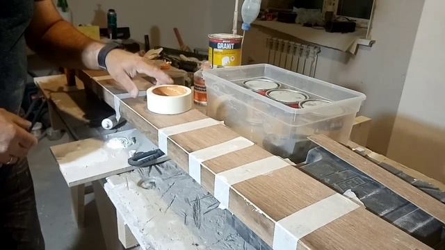 показал как и чем склеиваю изделия из керамогранита