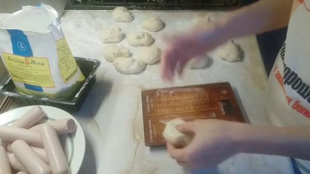 Сосиски, жареные, в тесте