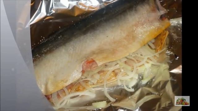 Приготовление Горбуши в духовке целиком смотреть онлайн