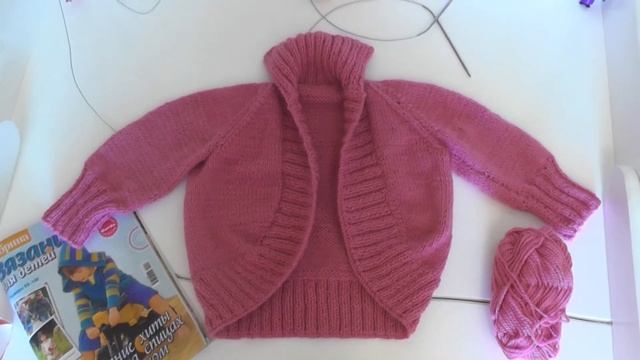 Повязушки мои и не только❤️Жакет болеро для девочки спицами❤️ Платье спицами❤️ смотреть онлайн