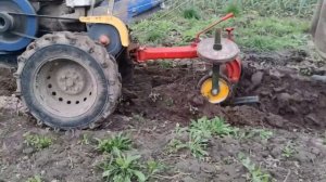 Стандартный плуг для тяжёлых мотоблоков. Почему всё так плохо?