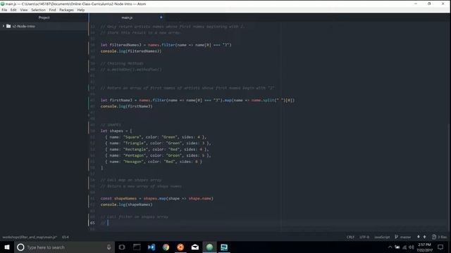 Filter and Map: JavaScript Array Methods Part 16