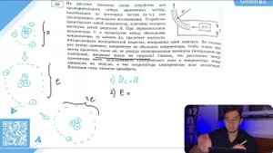 На рисунке показана схема устройства для предварительного отбора заряженных частиц, вылетающих - №