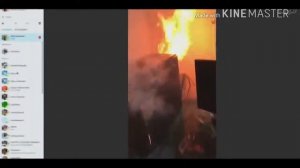 У ГРИФЕРА ЗАГОРЕЛСЯ КОМПЬЮТЕР!!