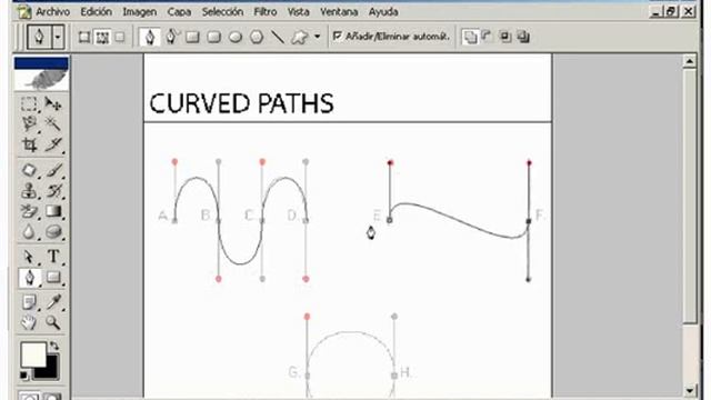Curso de Photoshop.18 Crear trazados cerrados смотреть онлайн