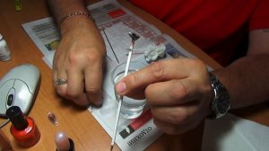 Как покрасить блесну колебалку. Стиль Эбру. способ №3.