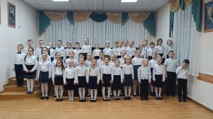 "Золотая песенка". Музыка Г. Вихаревой, слова З. Петровой. Младшая группа хора "Радуга". 25.11.2023