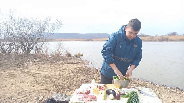 ТЕЛЯТИНА ПРИГОТОВЛЕННАЯ НА КАМНЕ .ANCIENT TYPE OF COOKING VEAL.ENG.SUB.