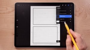 How to Draw in Perspective using Procreate Drawing Guides