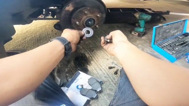 Hyundai Grace Van Palit Brake Pad | #automotive #mechanics смотреть онлайн