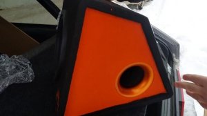 Активный сабвуфер DL Audio Piranha 8A в Ваз-2114