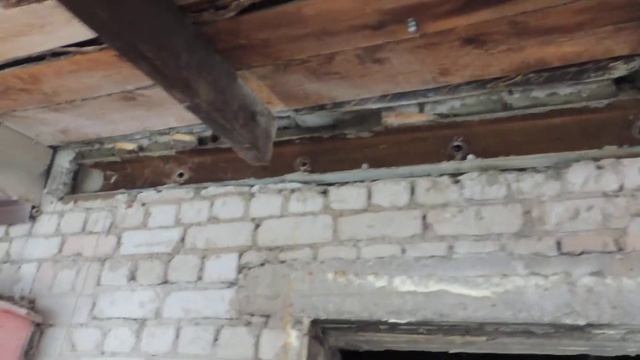 Проем в несущей кирпичной стене гаража. Ч 1. смотреть онлайн