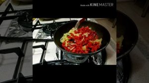 СВИНИНА с замороженными овощами/Легкие рецепты?