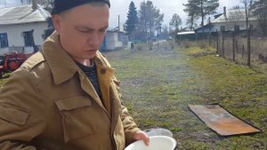 Куры горячего копчения в самодельной коптильне из кастрюли !