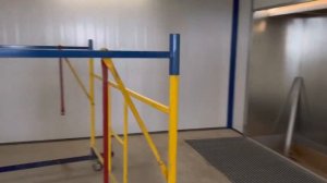 Покрасочная камера для мебели. Водная завеса с активным полом.
