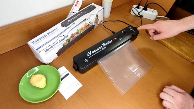 Супер вакууматор з AliExpress! Vacuum Sealer необхідна річ на кожній кухні! Посилка з Аліекспрес смотреть онлайн