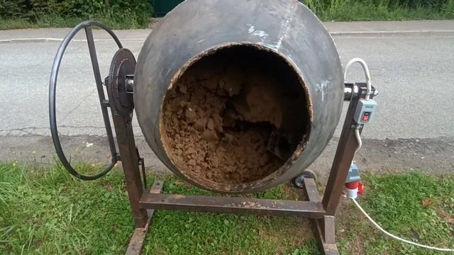 Бетономешалка своими руками.