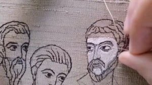 #вышивка #обучение #обучение_онлайн #обучение_вышивке #творчество #золотное_шитье #лицевое_шитье